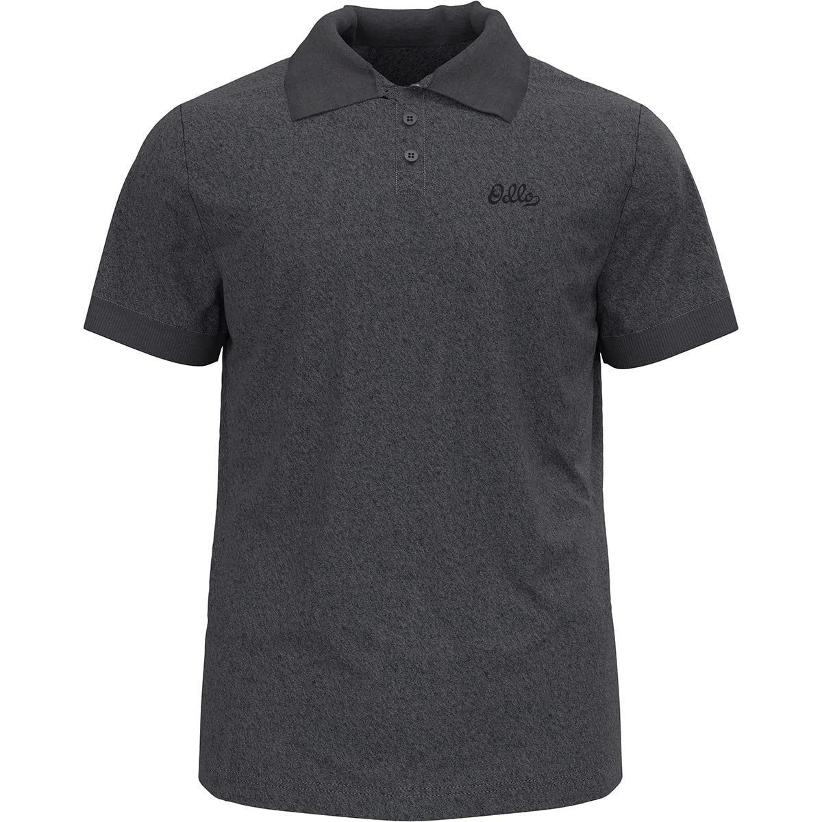 Odlo Men's Nikko Polo Shirt, odlo Graphite Grey Melange, XL