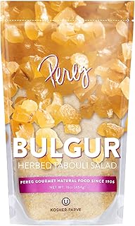 Pereg Bulgur Wheat (16 Oz x 6 Pack) - Fine Bulgur Wheat Grain - Ready To...