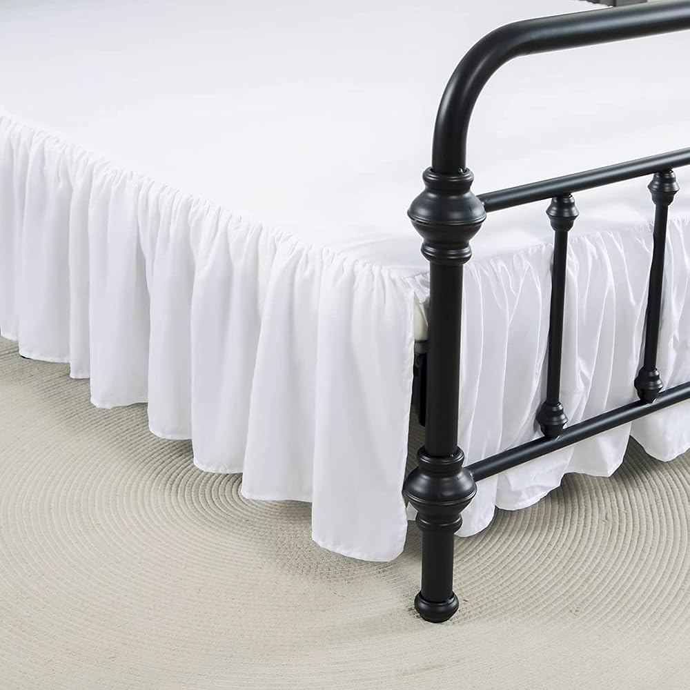 Cotton Split Corner, 12: Bedskirt
