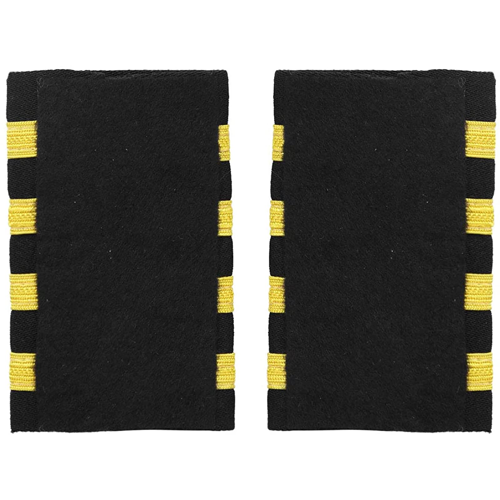 ZUYPSK Uniforme de piloto charreteras piloto tradicional aviador profesional charreteras charreteras insignia con rayas doradas