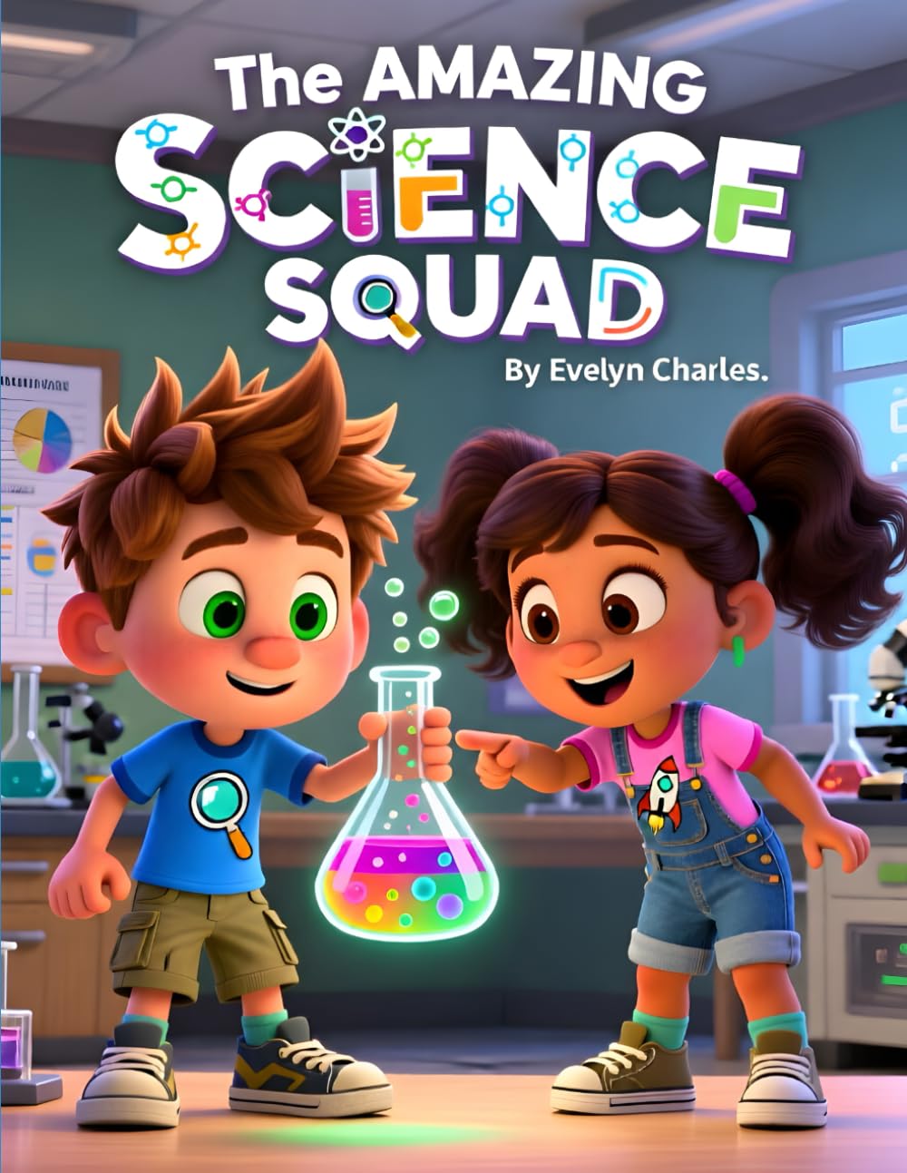 The Amazing Science Squad-Kids Adventure Story Book-Ages 6-12