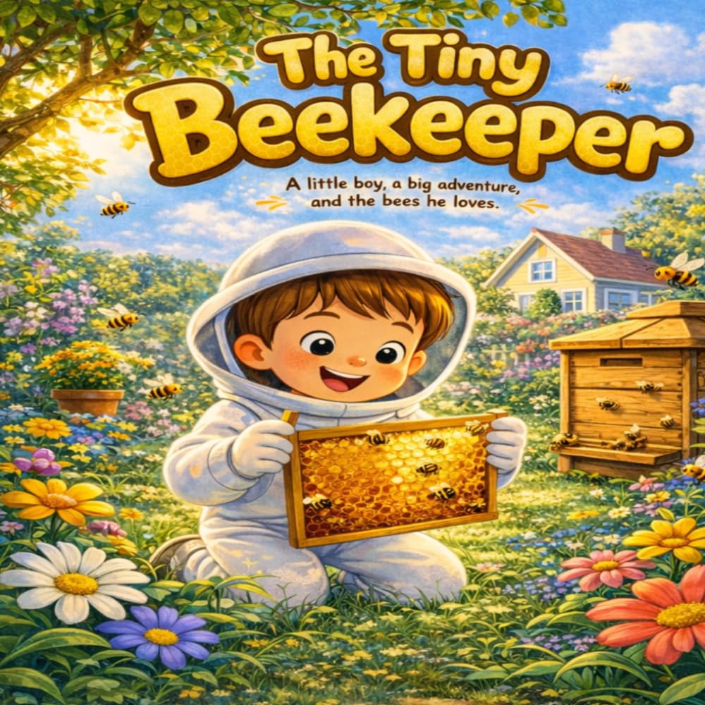 The Tiny Beekeeper: A Gentle Children’s Story About Bees, Nature, Courage and Curiosity (Ages 3–7)