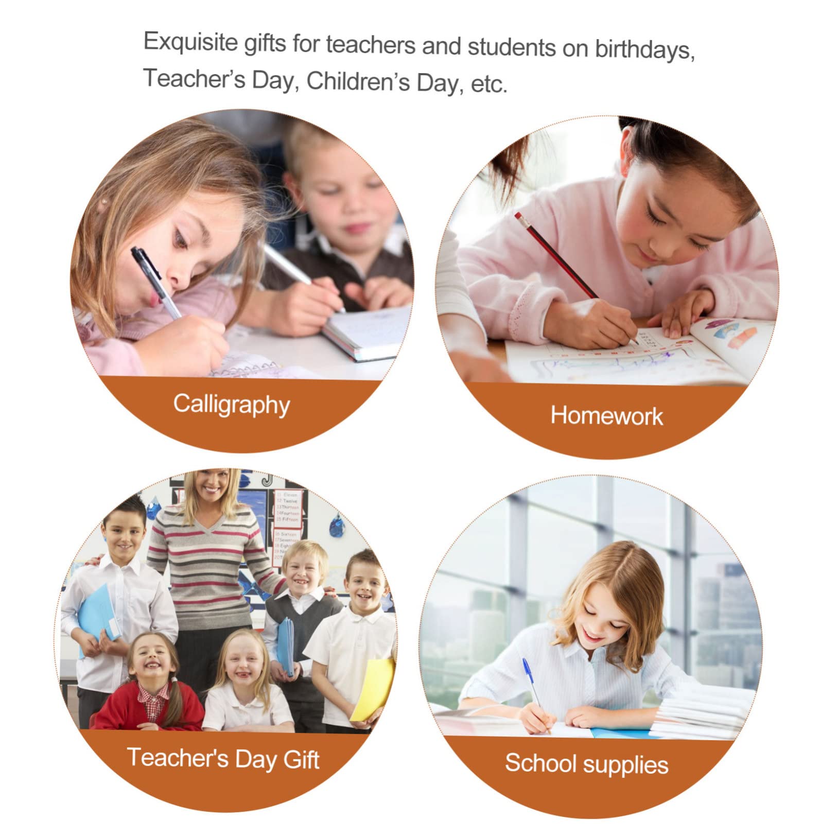 Gadpiparty Quaderno di Pratica Inglese 10 Pezzi in Carta per Studenti | Notes Taking Books, Handwriting Books, Decorazioni Scuola, Quaderni di Pratica di Inglese, Oggetti per Scuola