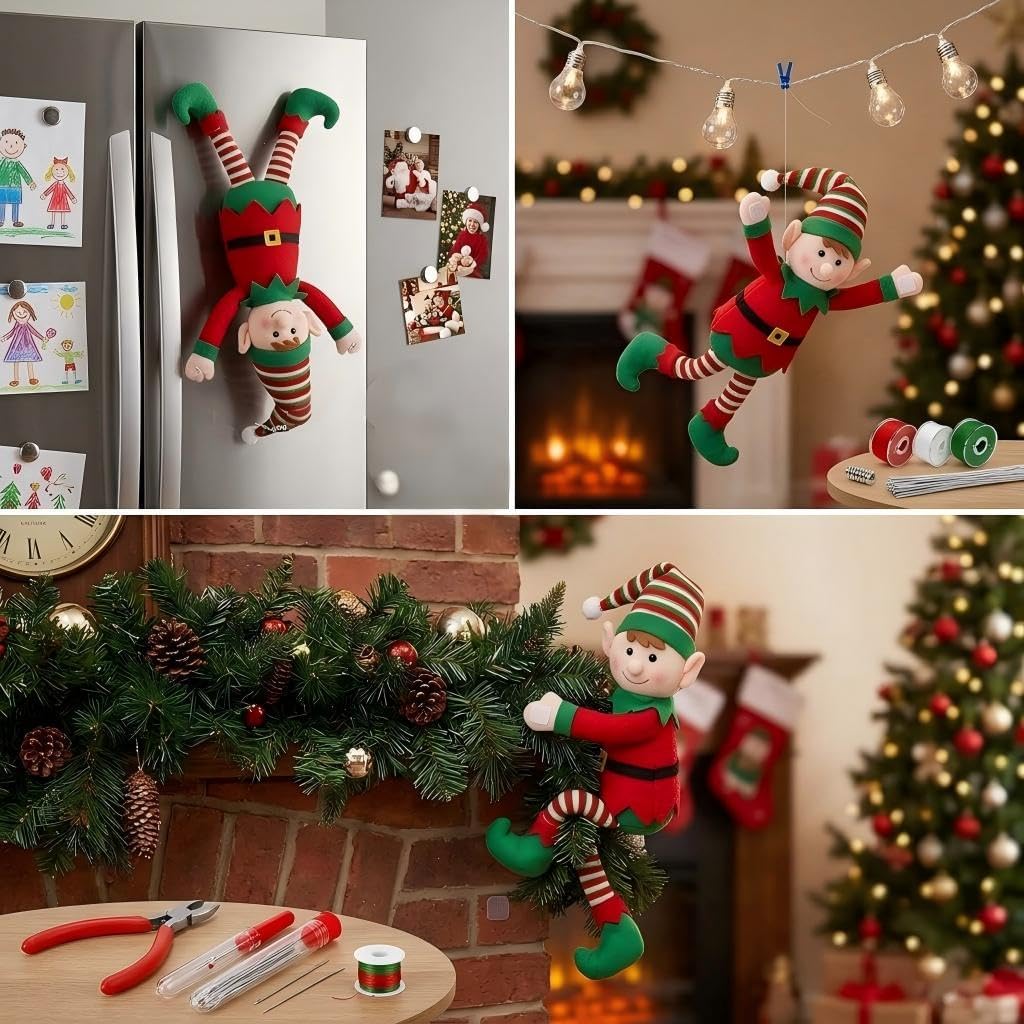 Christmas Elf Accessories Upgrade Kit, DIY Tools for Bendable and Poseable