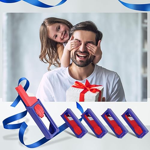 Miniatura 7 de WORKPRO Cuchillas para cuchillos utilitarios, cuchillas de repuesto de acero SK5 con dispensador, cuchillas estándar para cortador de cajas y