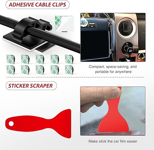 Vista 20 de Nilight - Juego de herramientas para remover molduras, 102 piezas, clips de retención para parachoques, paneles de auto, remover terminales, remover