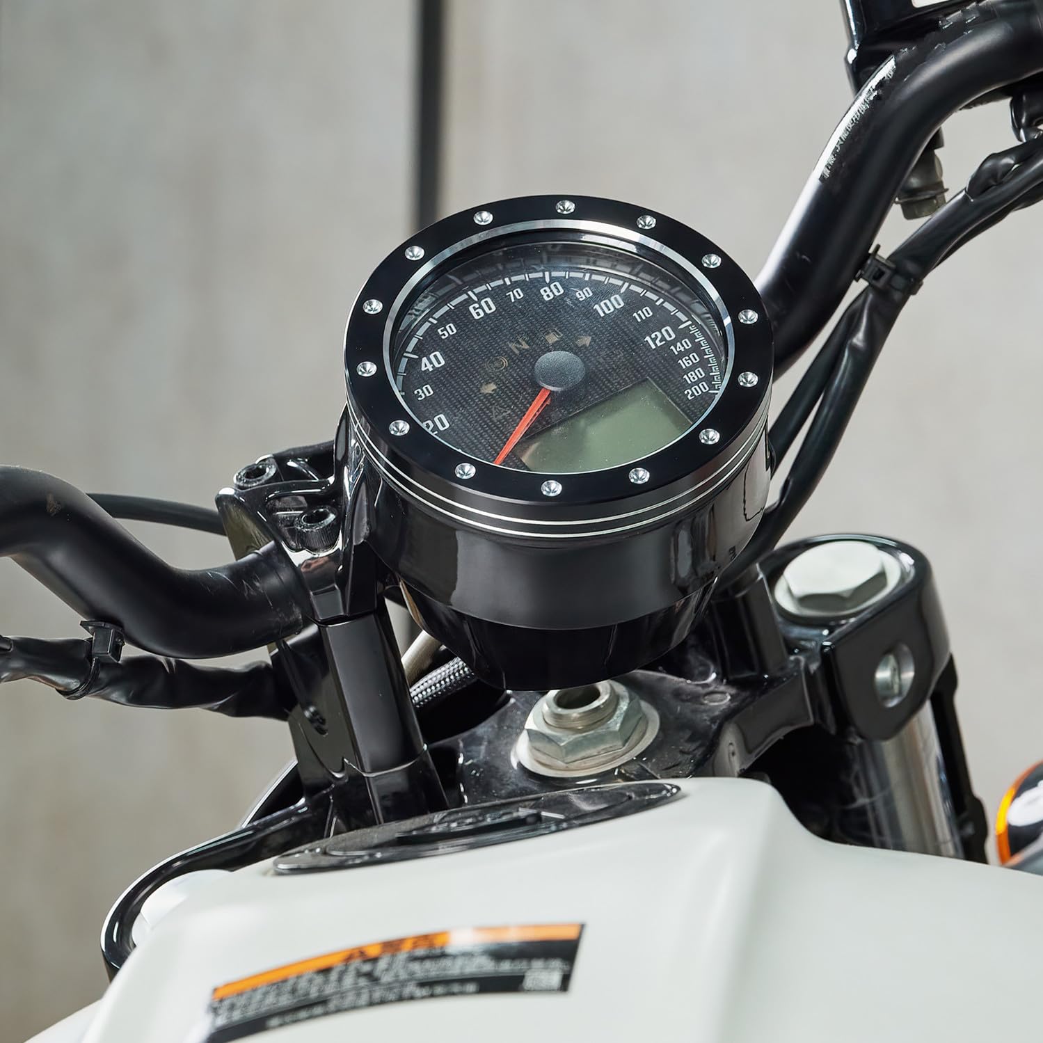Speedometer Trim Ring Cover Motorcycle Instrument Gauge Bezel Tachometer Cover for Indian Scout 2015-2024,Scout Bobber 2018-2024 2025 2026 Models Accessories(Spot Style)