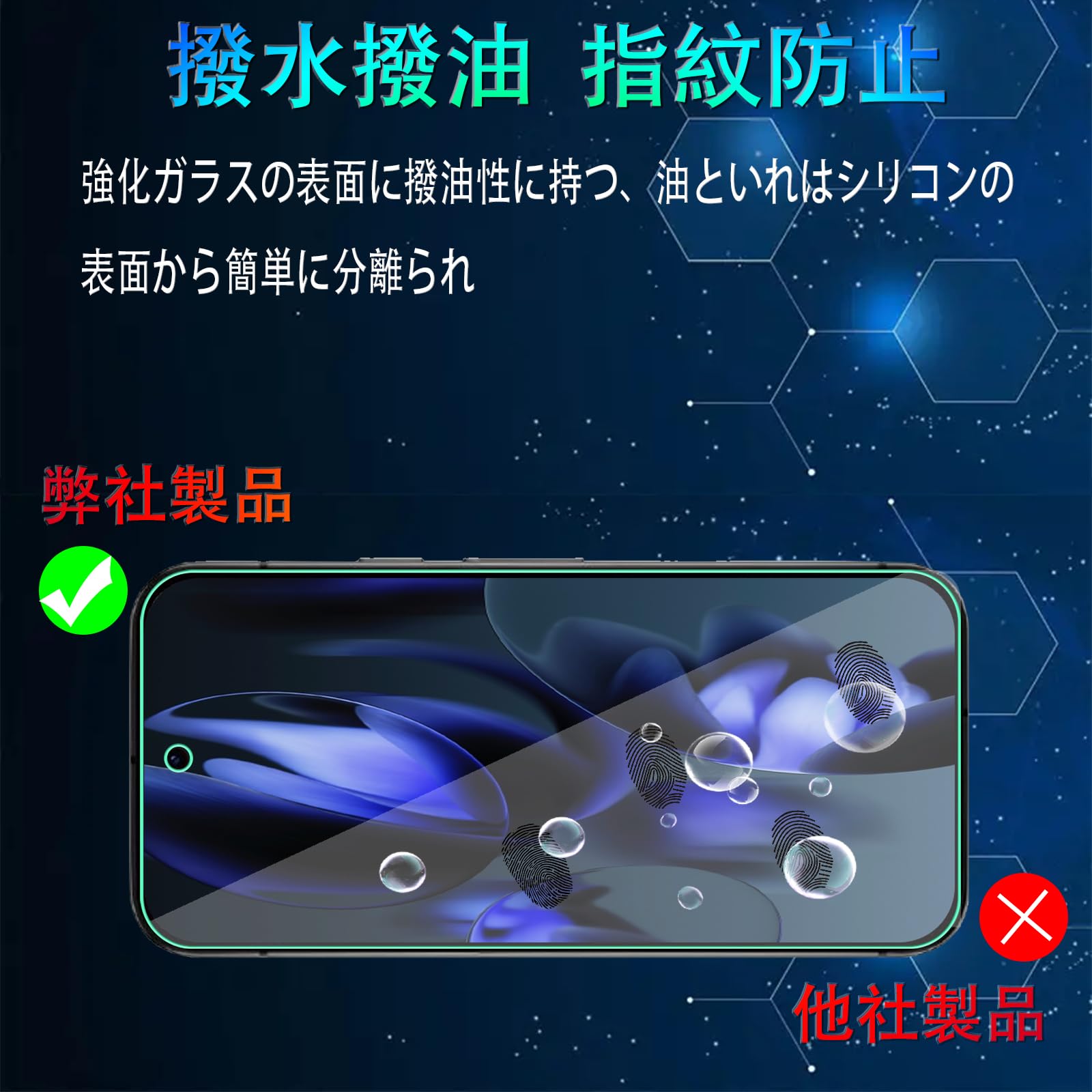 Amazon.co.jp: PCduoduo FOR Google Pixel 9A 用のガラスフィルム 2枚
