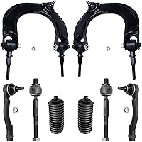 Vista 1569 de Detroit Axle - Kit de suspensión frontal de 8 piezas para Dodge Journey 2009-2015, 2 brazos de control inferiores, 2 rótulas, 2 varillas