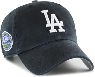 '47 Brand Strapback Cap - Cooperstown Los Angeles Dodgers Black