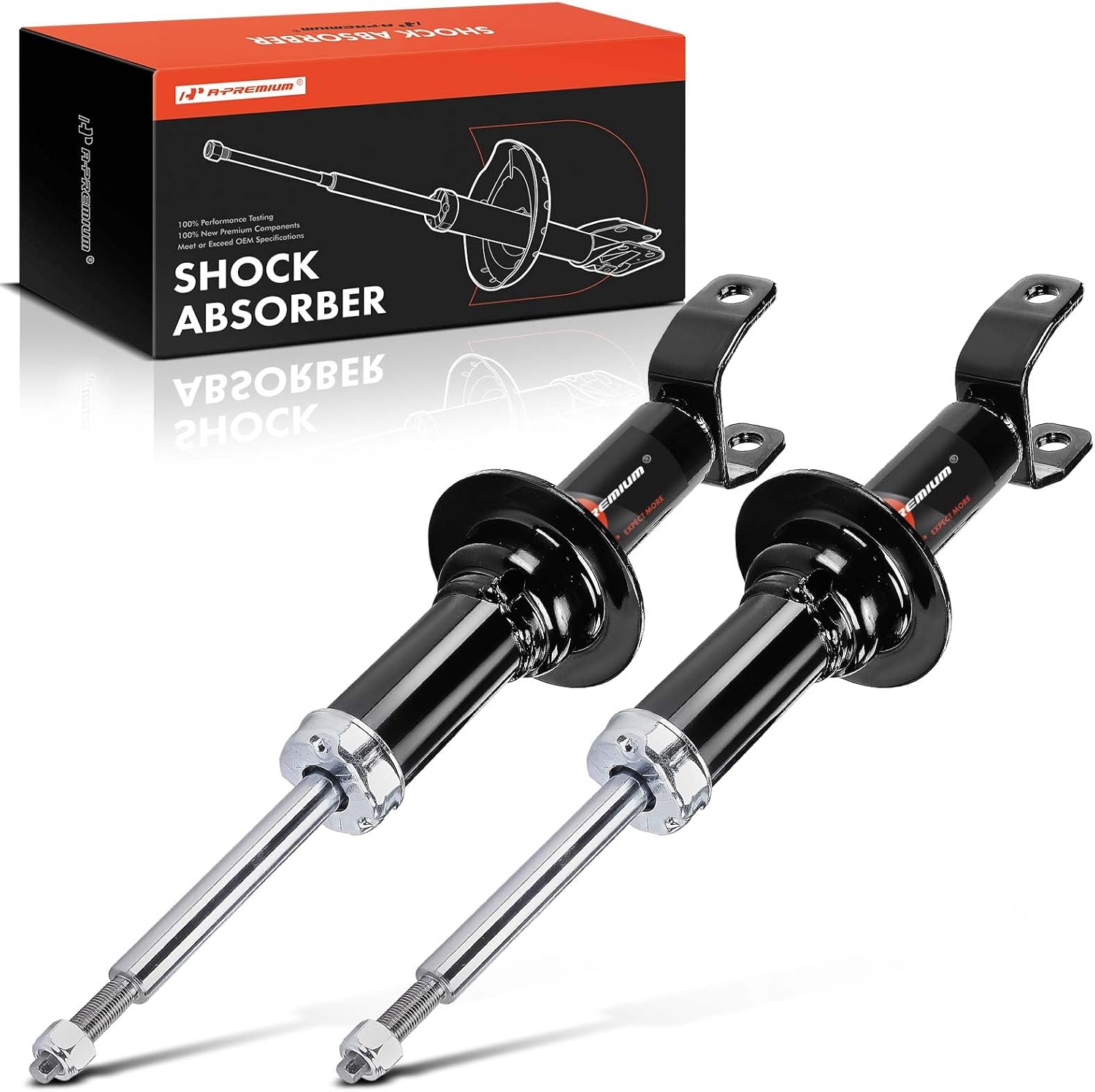 A-Premium Front Pair (2) Strut Assembly Compatible with Dodge Dakota 2010-2010 & Ram Dakota 2011-2011, Driver and Passenger Side