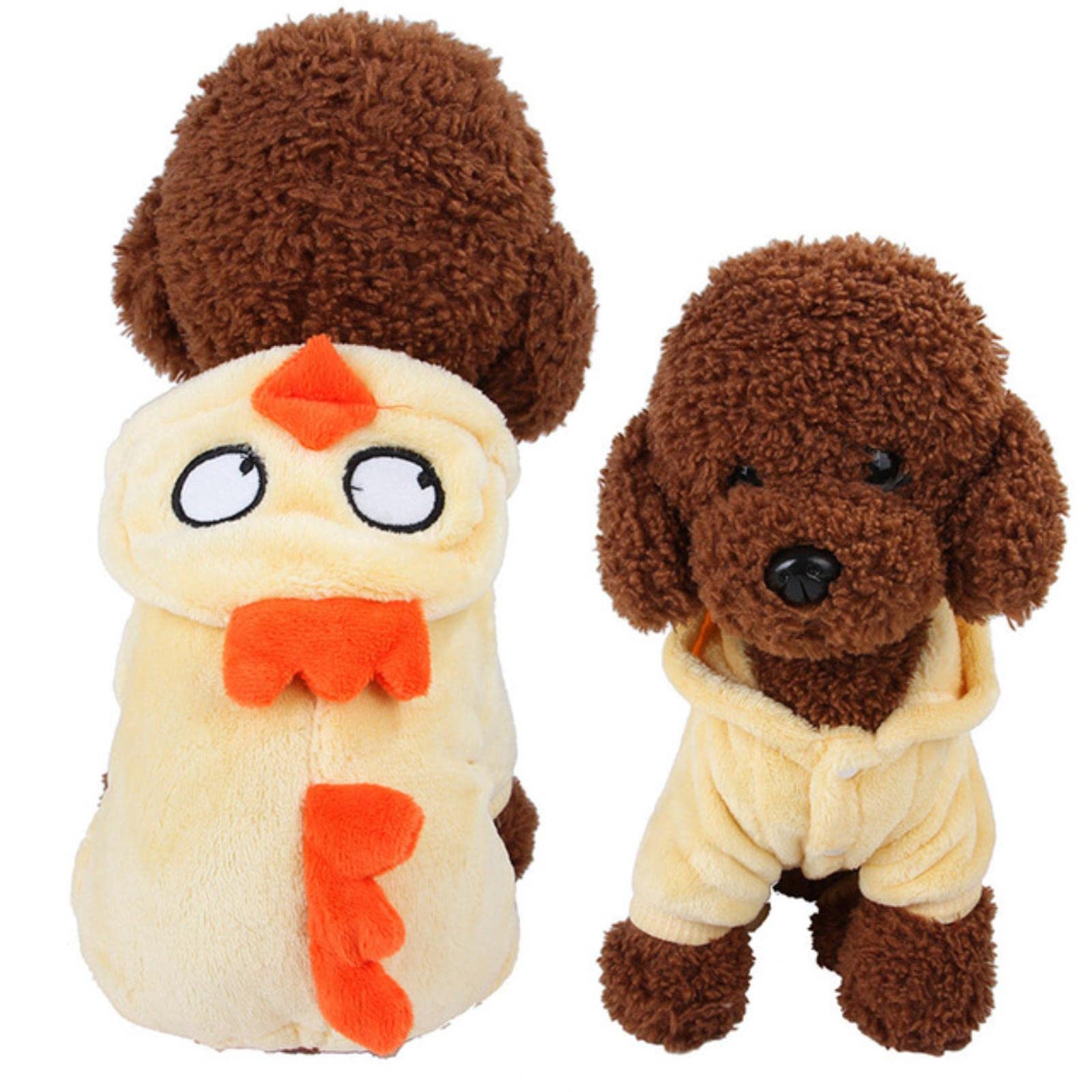 Manteau vêtement de chien veste hiver molleton chaud chiot peluche