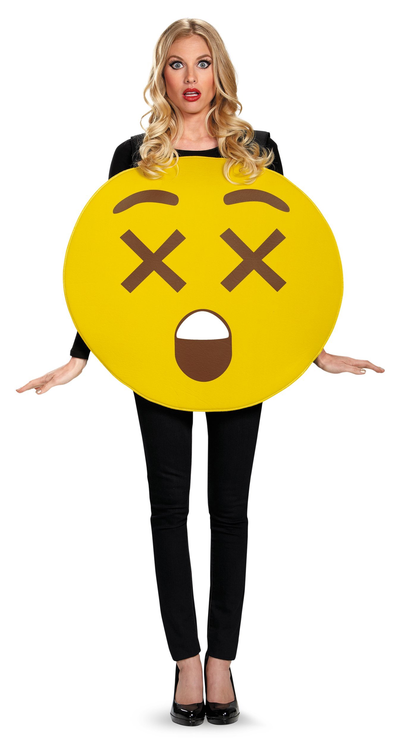 Disguise Emoji Costume - One Size - Chest Size 38-52