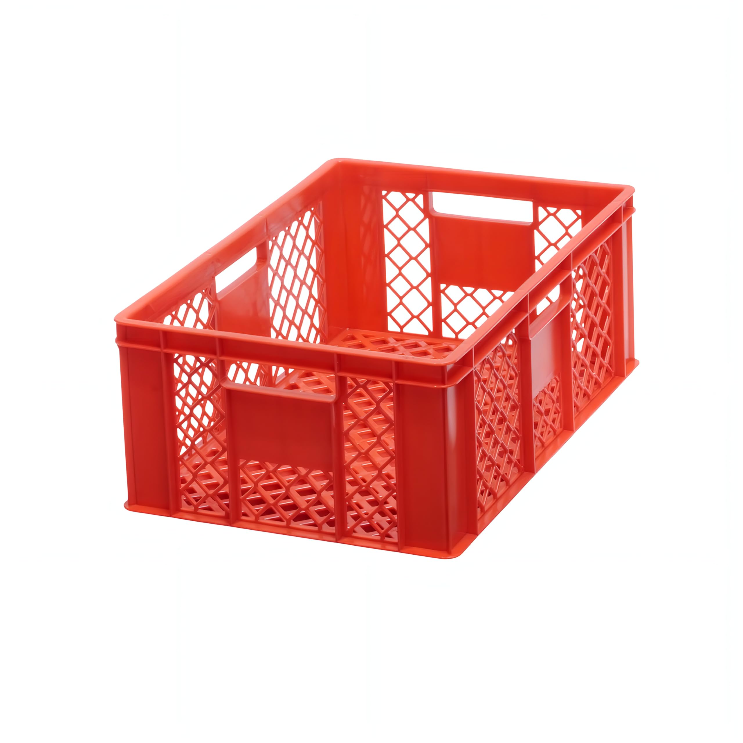 Logiplast 4 Stück Bäckerkisten Brotkisten 600 x 400 x 230 mm in Rot
