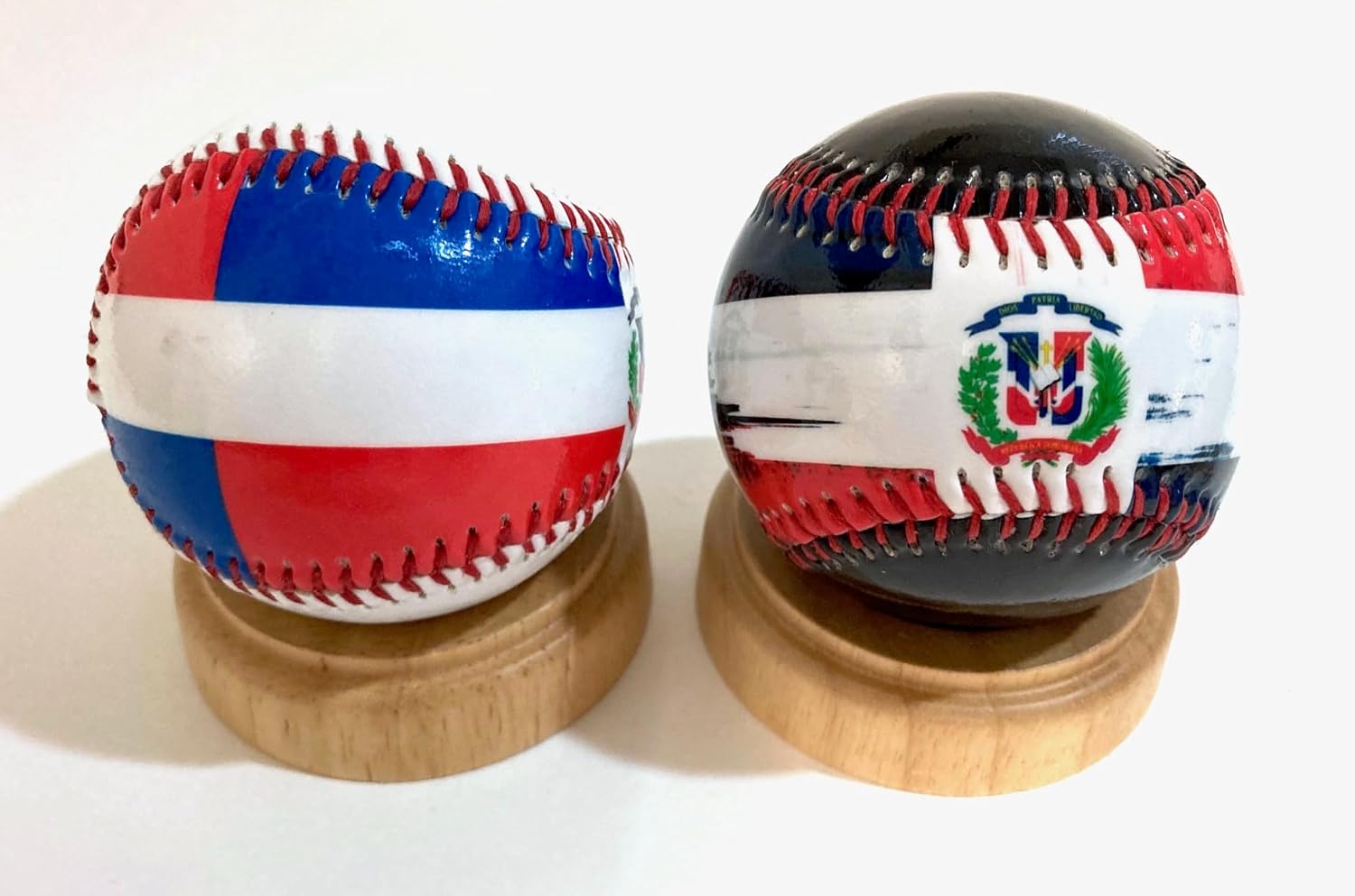 Dominican Republic Flag Baseball - Play with Pride or Display Your Heritage