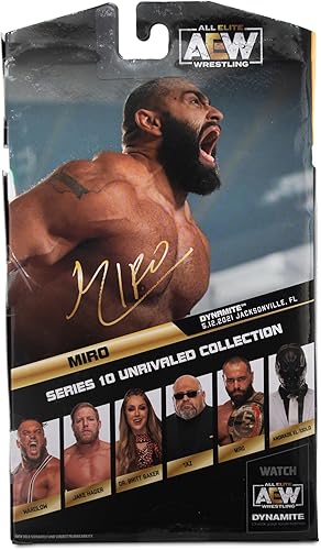 Miniatura 2 de Ringside Miro - Figura de acción de lucha libre de juguete AEW Unrivaled 10