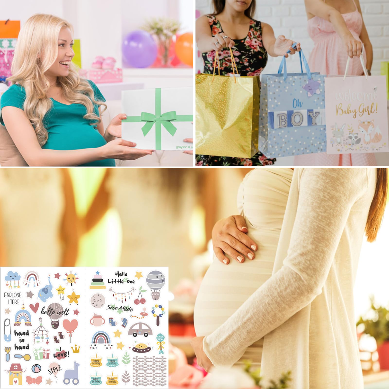 Allecto Plus - Stickers Babyalbum - 212 Stuks - Scrapbook Decoratie Voor Babys En Kinderen Fotoalbum Diy Stickers Babyshower Scrapbooking Knutsel Stickers Voor Gastenboek En A4 Fotoalbums Allecto Plus - Stickers Babyalbum - 212 Stuks - Scrapbook Decoratie Voor Babys En Kinderen Fotoalbum Diy Stickers Babyshower Scrapbooking Knutsel Stickers Voor Gastenboek En A4 Fotoalbums