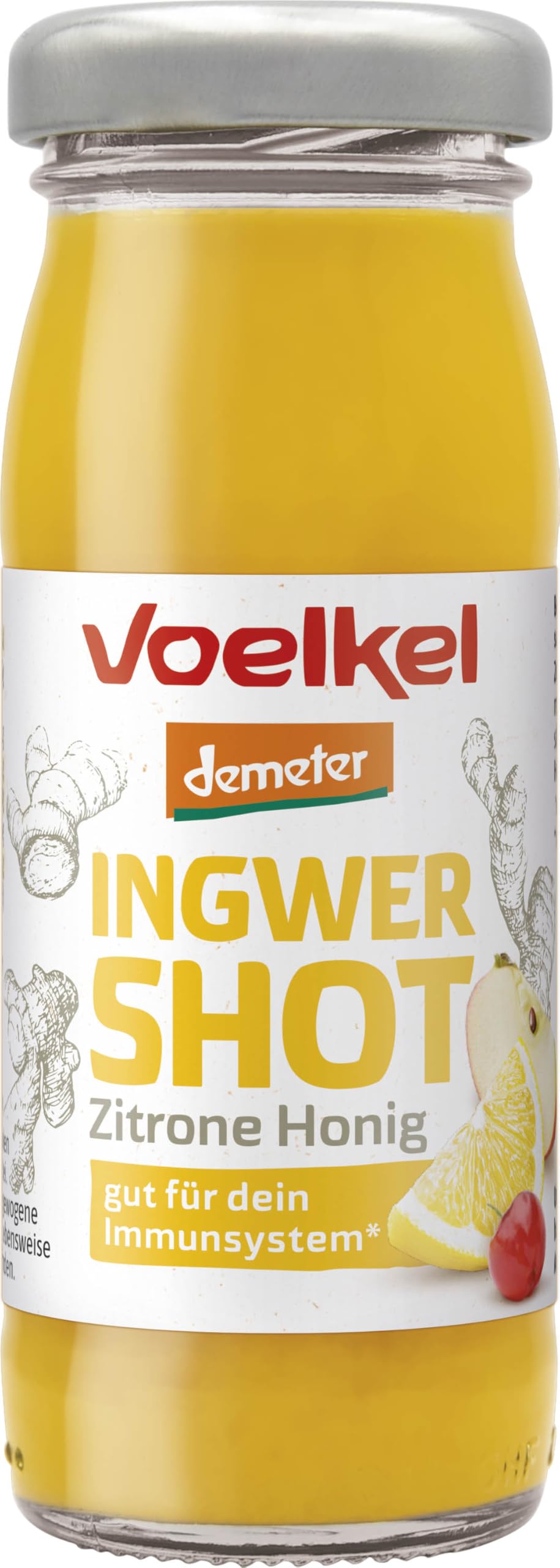Voelkel Ingwer Shot Zitrone & Honig (8 x 95ml)