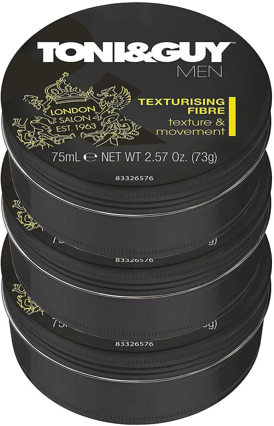 Toni & Guy Men TEXTURISING Fibre (Styling Fibre) Pack of 3-75ml Each