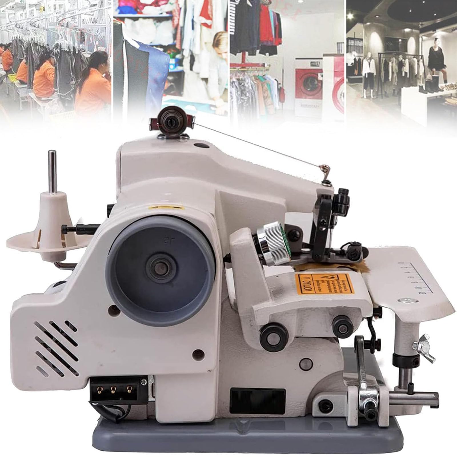 YXYLJOZ Professional Blind Stitch Hemming Machine, Portable Blind Stitch Hemming Machines, Sewing and Embroidery Machine, Single Thread Chain Stitch, With Pedal