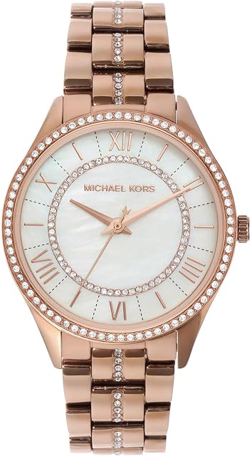 Michael Kors Lauryn Three-Hand Silver-Tone Stainless Steel Women's Watch (Model: MK3900)