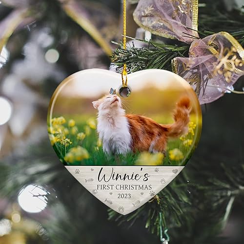 Miniatura 9 de Adorno de cerámica personalizado con foto cardenal en memoria amorosa, regalo para la pérdida de seres queridos, foto personalizada y recuerdo de