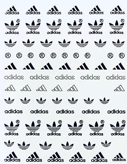 1 Sheet DIY Nail Art Stickers Decals, 3D Self-adhesive Nail Art Decoration Water Transfers Nail Tips Decals for Women Girls Ladies Gel Nails Art Design- N -3