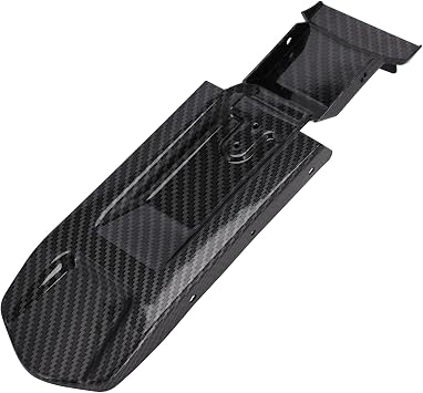 Rear Fender Inner Plate PP Plastic for SUR-RON S/X and 79 Bike Falcon Pro Falcon GT Ebike Fenders Back Fender Carbon Fiber Texture Pattern Lightweight, High-Toughness