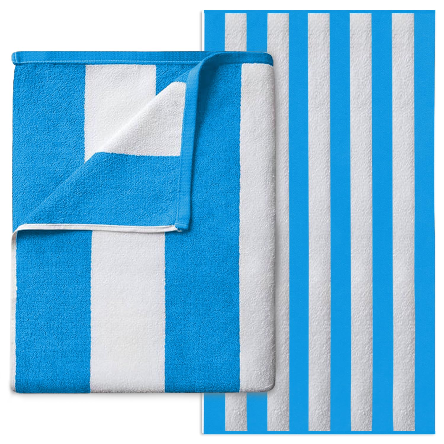 GC GAVENO CAVAILIA Microfiber Beach Towel Extra Large - Super Absorbent, Sand Free Beach Towels For Adults (100x200 cm) - Beach Towel 1 Piece - Quick Dry Beach, Swimming Towel, Pool Towel, Gym - Blue