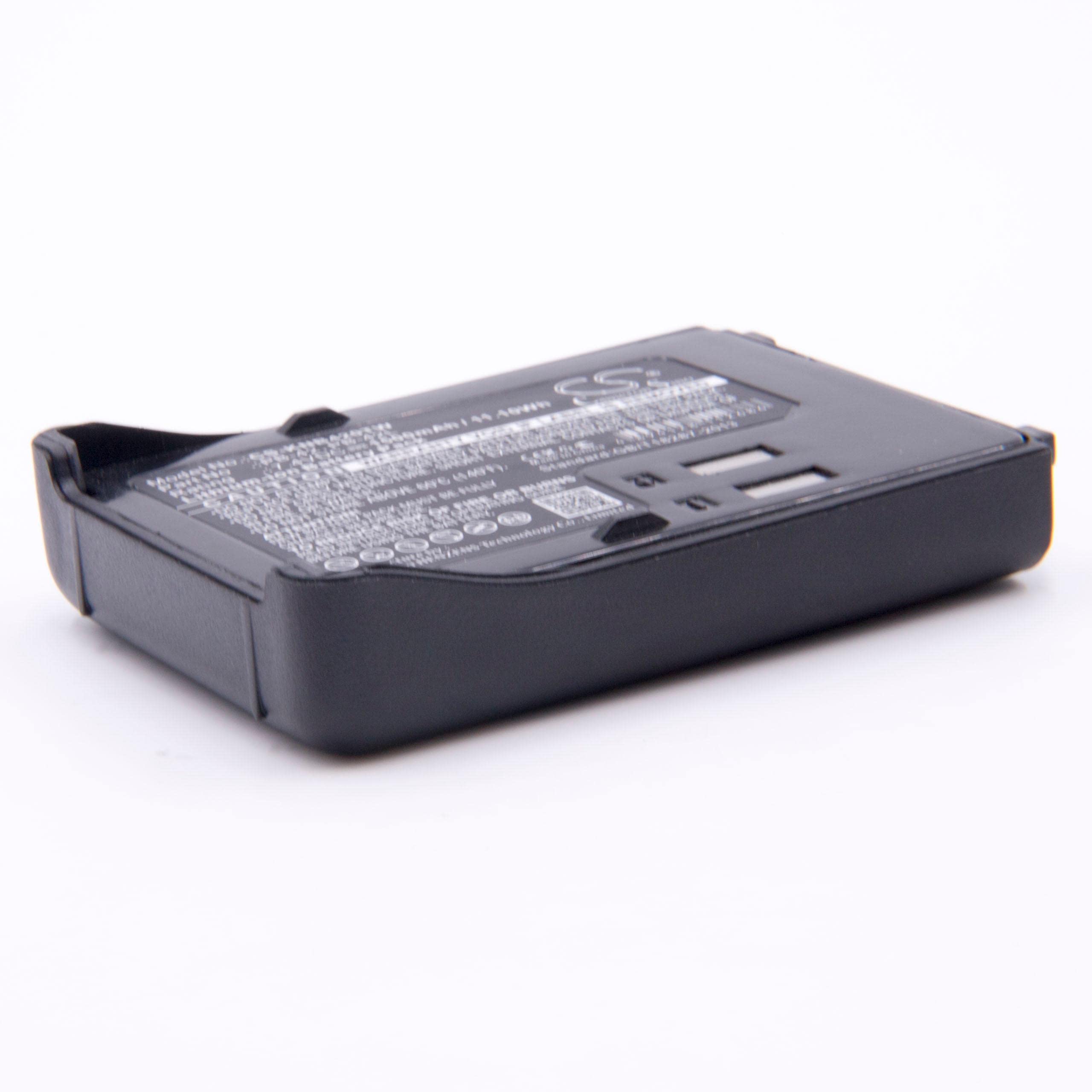 Batterie Remplacement Pour Talkie-walkie Kenwood PB-38, PB-39 – 1100 MAh, 7,2 V, Avec Clip Ceinture