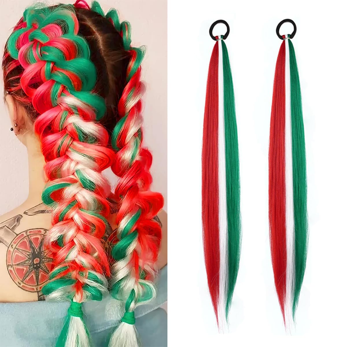 Amazon.com : Jumbo Braiding Hair Extensions for Women 20  display picture 2