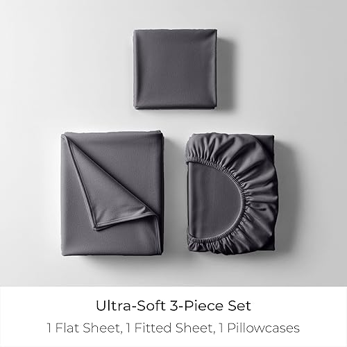 Miniatura 3 de Mellanni Juego de sábanas de franela de algodón, doble cepillado para mayor suavidad y comodidad, sábana bajera de bolsillo profundo de hasta 16
