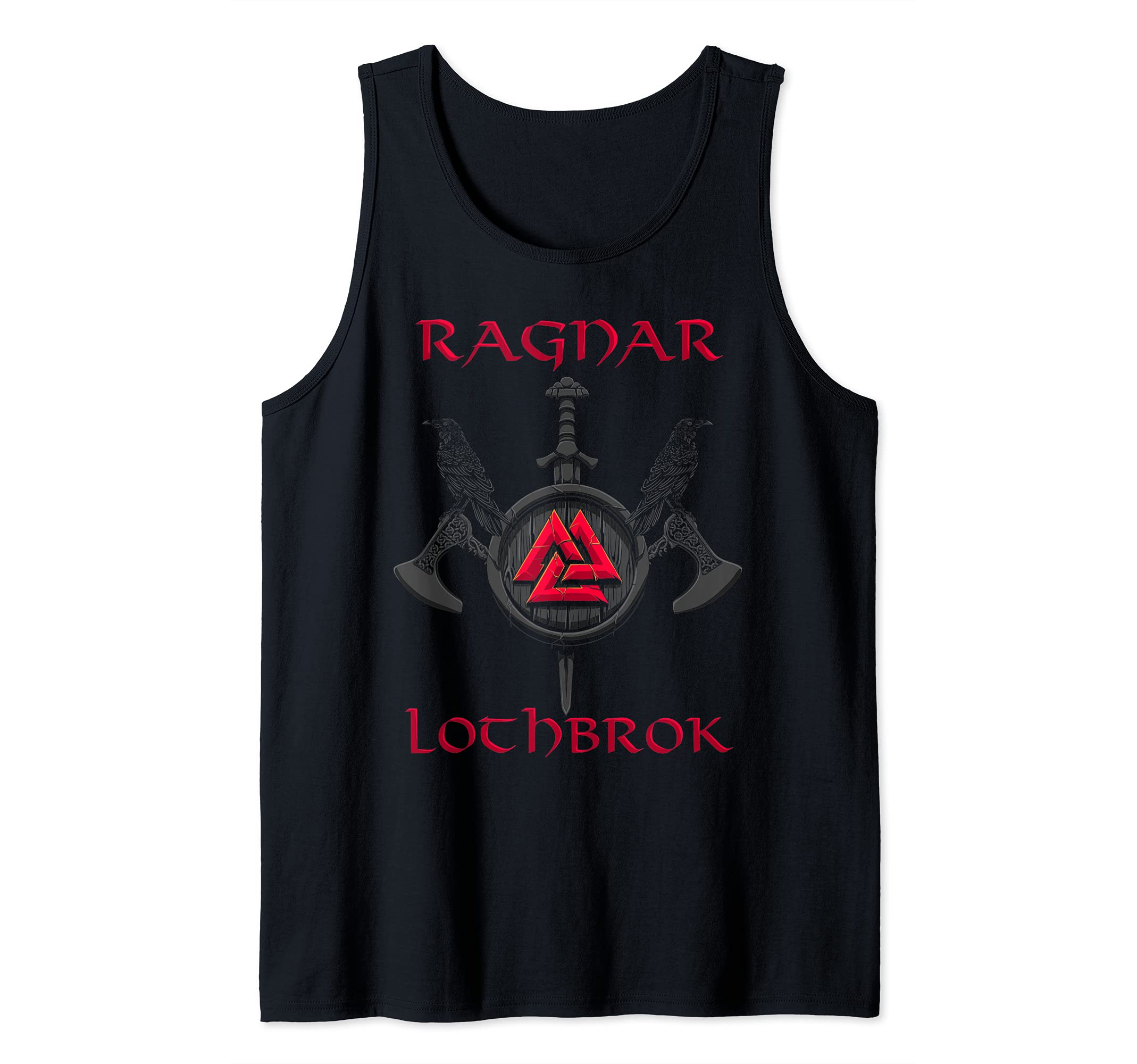Ragnar Lothbrok - Ragnar Lodbrok - Viking Warrior Tank Top