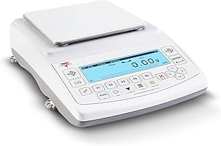 Torbal AG4000 Laboratory Scale, 4000g x 0.01g (10mg Readability), Auto-Internal Calibration, USB, Large Graphical LCD Display, 12 Weighing Modes