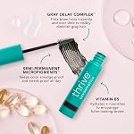 Thrive Causemetics Gel de sourcils semi-permanents, gel de soubassement teinté imperméable avec vitamine B5, Smudge-Proof, Long Lasting Définition, Vegan & Sans cruauté, Serena (Brun profond)