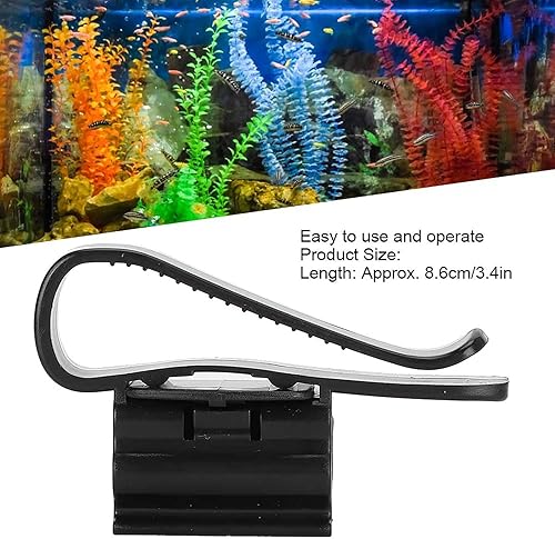 Miniatura 3 de Haosie Abrazadera de tubo de tanque de peces de 5 piezas, clip de montaje ABS, soporte de manguera de acuario para tubería de 0.315-0.630 in