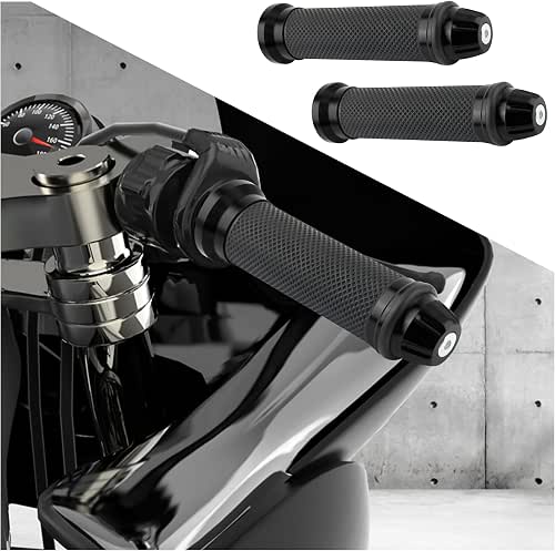 2PCS Motorcycle Handlebar Grips,7/8" & 1" Motorcycle Grips Tuning Accessories