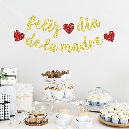 Miniatura 2 de Cartel de Feliz Día de la Madre, decoración del día de la madre, decoración de cumpleaños de mamá, decoraciones de fiesta de feliz día de la madre,