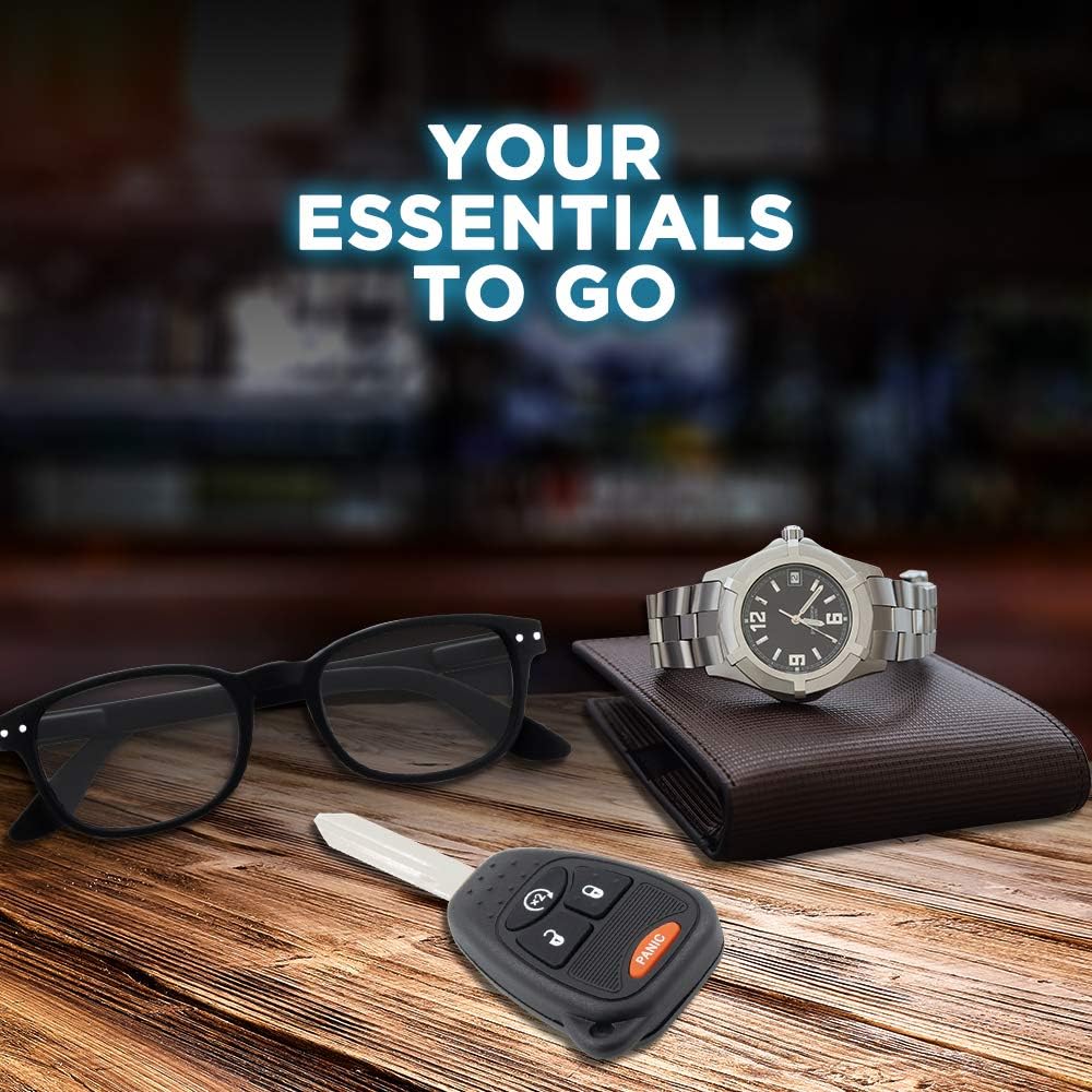 Keyless2Go Replacement for Keyless Entry Remote Car Key Vehicles That Use 4 Button OHT692713AA - 2 Pack - Image 6