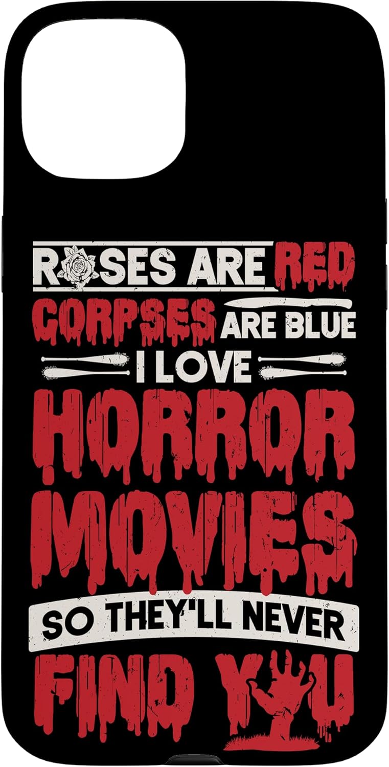 Scary Horror Movie I Love Horror Movies Case for iPhone 13