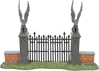 Department 56 Harry Potter Village Accessories Hogwart's Gate Figurine, 4.75 Inch, Multicolor