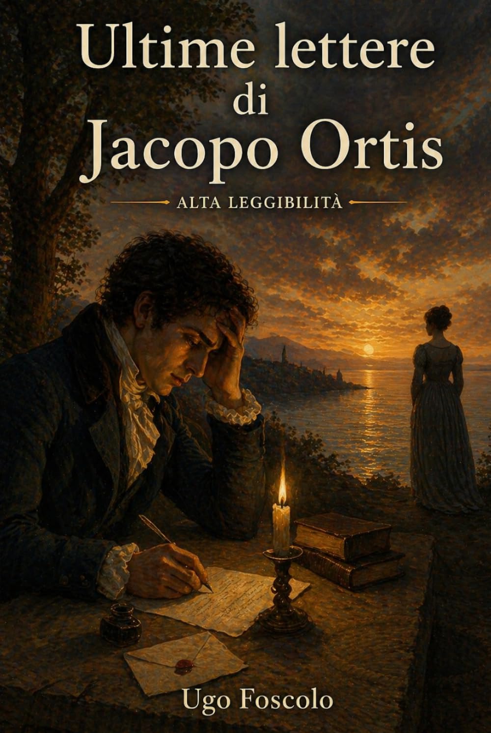 Ultime lettere di Jacopo Ortis: Edizione rilegata ad alta leggibilità