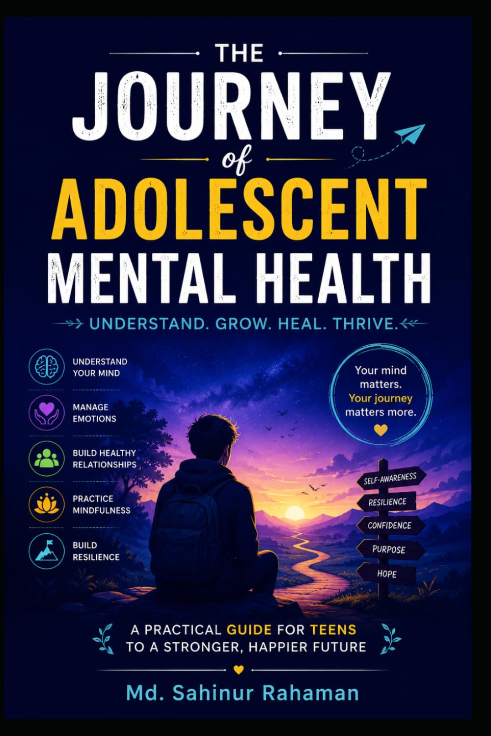 The Journey of Adolescent Mental Health: A Practical Guide for Teens, Parents, and Educators to Navigate Emotional Well-Being in a Changing World