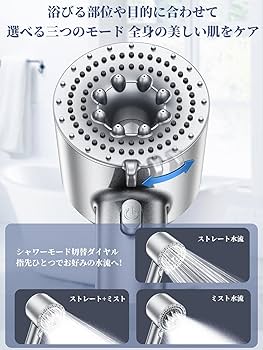 Amazon.co.jp: シャワーヘッド マイクロナノバブル【Anycee独創