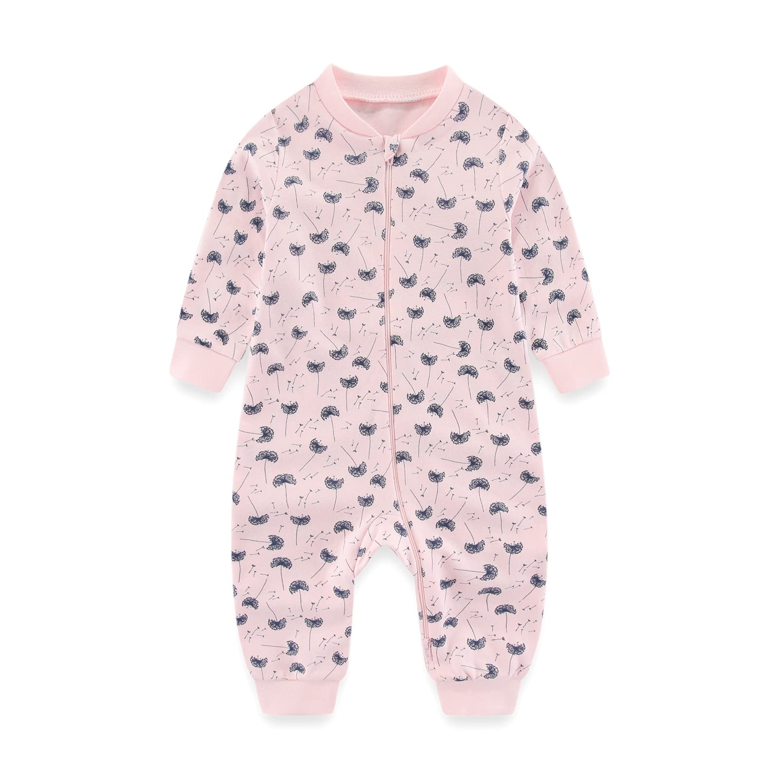 MAMIMAKA Baby Pajamas Mameluco para bebé Bebé-Niños (Pack de 3)
