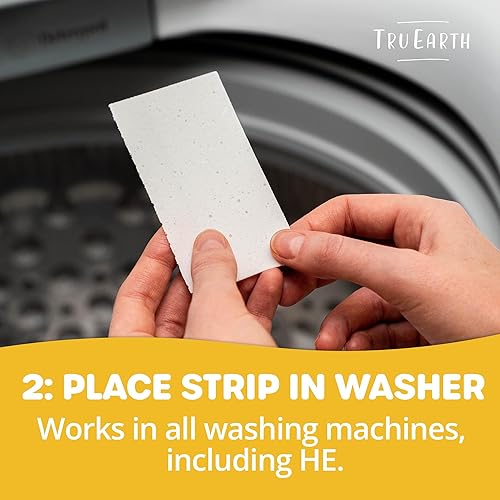 Miniatura 62 de Tru Earth Hojas de detergente compacto para ropa seco, sin perfume, hasta 768 cargas (384 unidades), sin parabenos, detergente sin líquido Eco-Strip