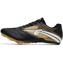 Men's Track and Field Shoes Women Lightweight Breathable Spikes for Multi-Events Jump Shoes