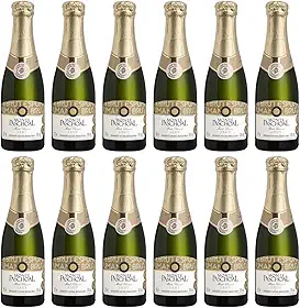 12 Mini Espumante Brut Branca Baby 187ml Monte Paschoal