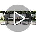 DUMOS Patio Furniture Set 3-Piece, Outdoor Wicker Bistro Set, Black | All-Weather Rattan Chairs, Removable Cushions, Tempered Glass Table, Small Conversation For Porch Balcony Lawn Backyard image 7