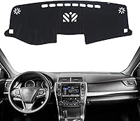 Vista 9 de KEYOOG Alfombrilla Cobertora para Salpicadero Compatible con Toyota Sienna 2010-2004 (Sin Modelos HUD), Alfombrilla Antirreflejos para Salpicadero